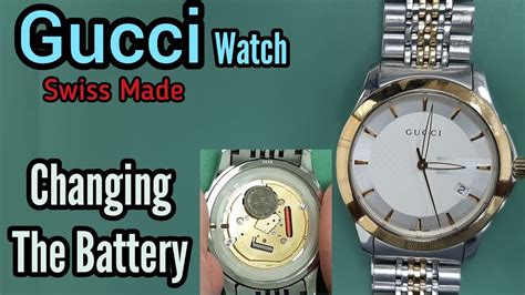 gucci 1500 watch battery|battery for Gucci watch price.